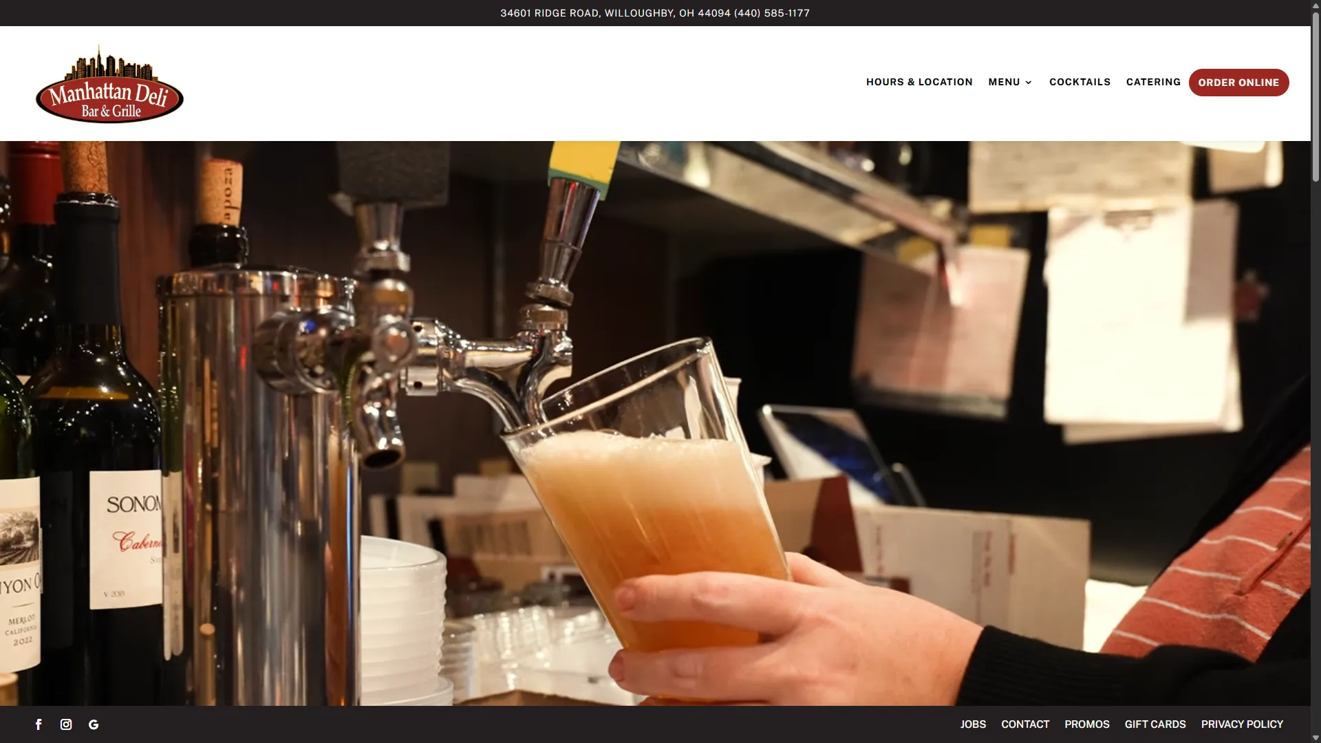 mymanhattandeli.com Snapshot